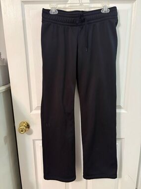 Under Armour Black Women's Straight Leg Sweatpants